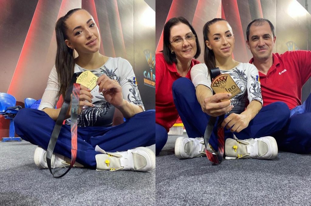 Din nou aur pentru Larisa! Bârna nu mai are niciun secret pentru gimnasta noastră