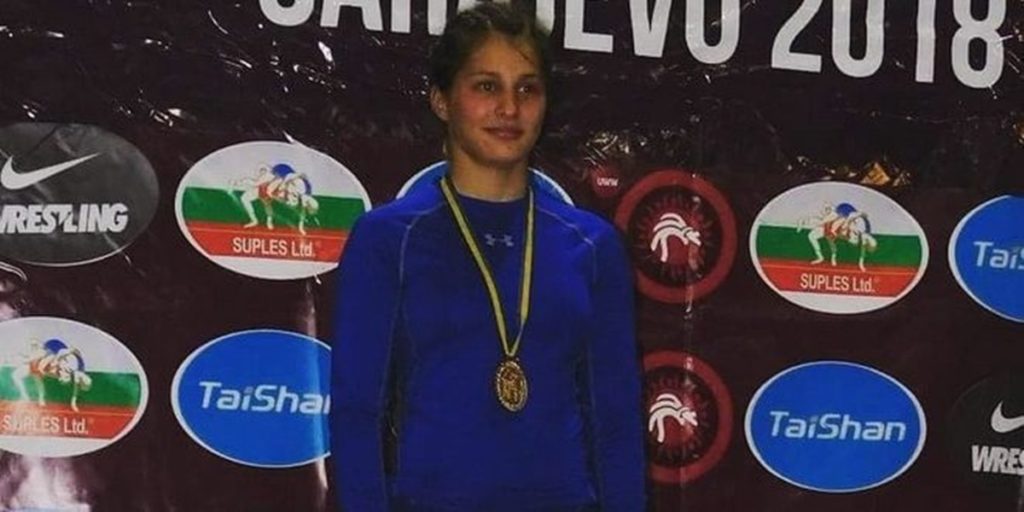 Lupte / Georgiana Lircă se întoarce acasă cu medalia de aur de la Europene