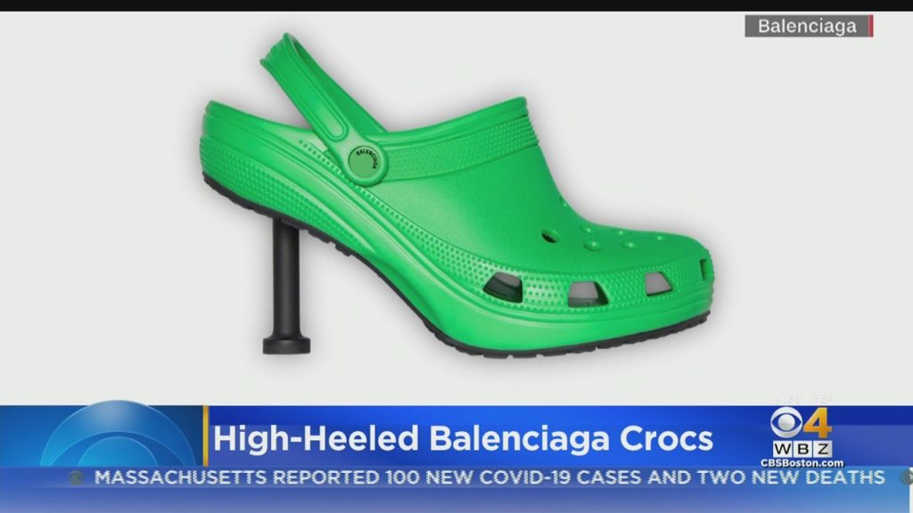 (VIDEO) Crocși cu toc de la Balenciaga la o mie de dolari