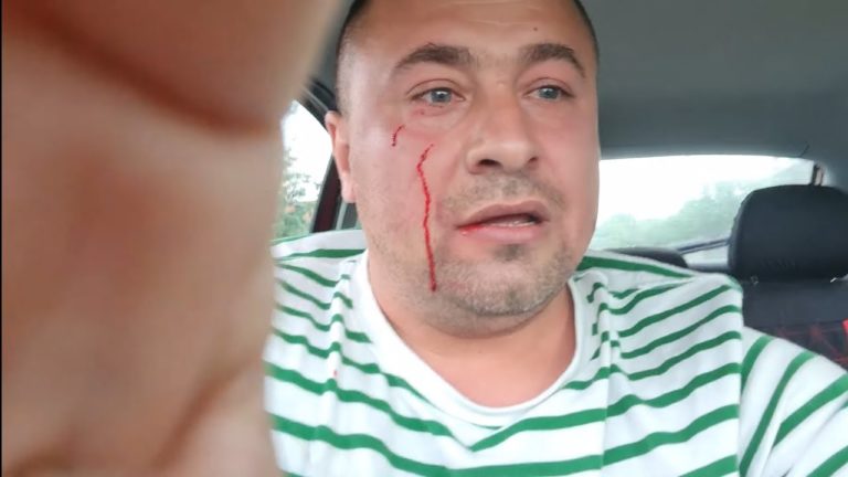 (Video) Bătut de față cu polițiștii