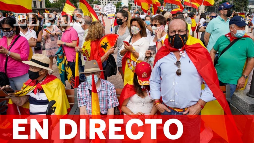 (VIDEO) Manifestații în centrul Madridului împotriva grațierii liderilor separatiști catalani