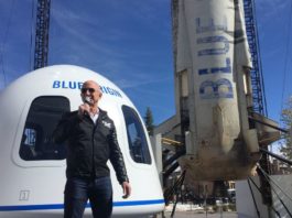 28 de milioane de dolari pentru a zbura cu Jeff Bezos în spațiu