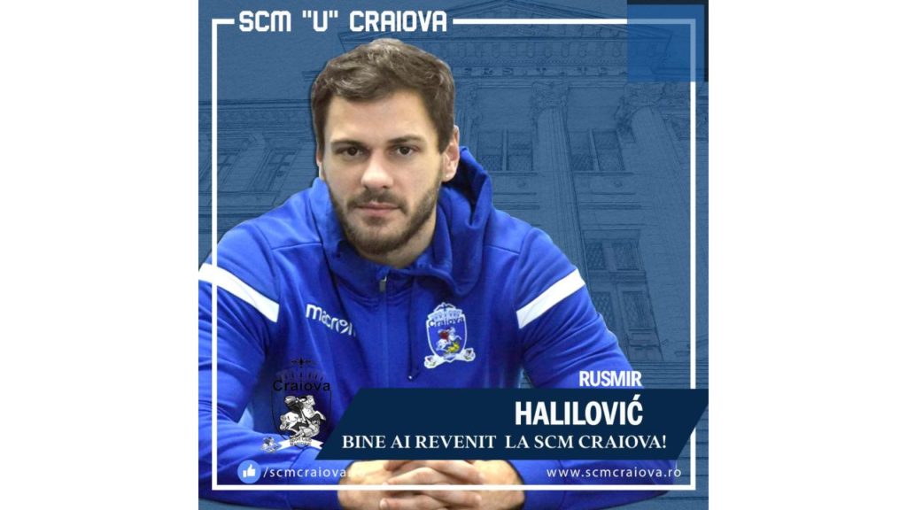 Încă un transfer la SCMU Craiova! Rusmir Halilović s-a reîntors în Bănie