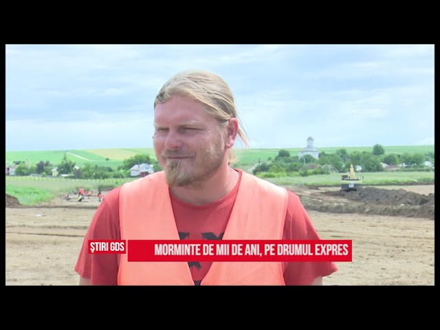 Morminte de mii de ani, găsite în timpul lucrărilor la Drumul Expres Craiova-Piteşti