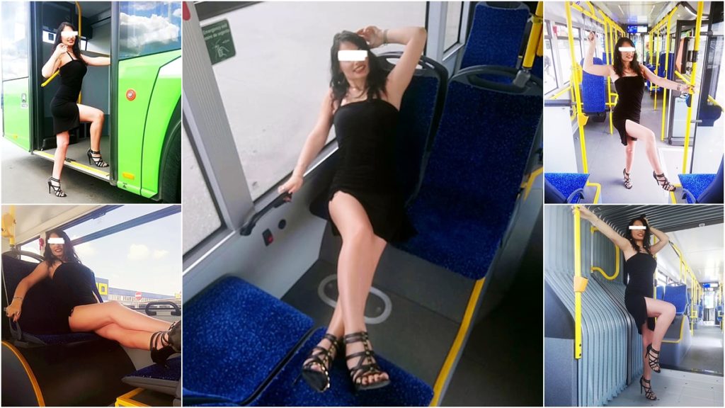 Şedinţă foto sexy în autobuzul RAT Craiova