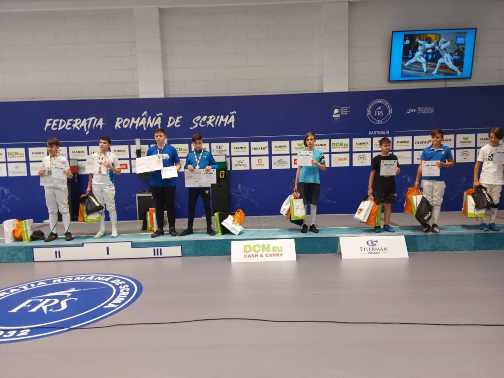 Scrima craioveană are viitor! Sebastian Toma, campionul categoriei 12-13 ani la spadă