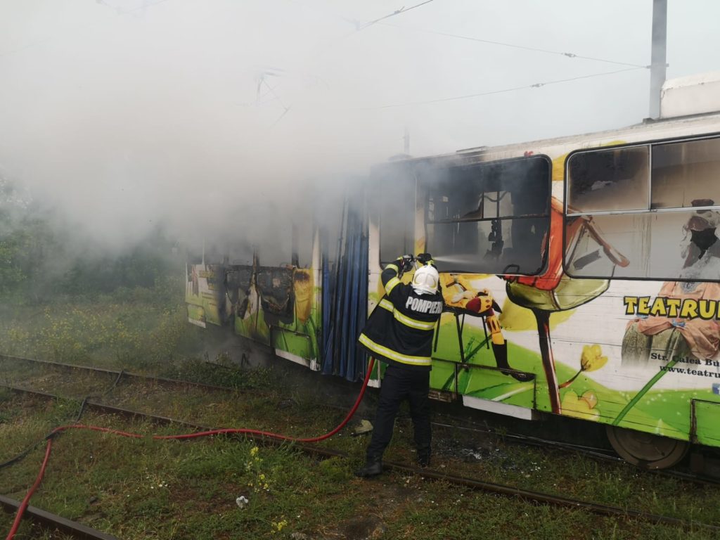 Avem expertiza! De ce a luat foc tramvaiul RAT Craiova