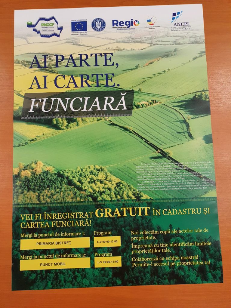 Dolj: Încep lucrările de cadastrare în Bistreț și Rast