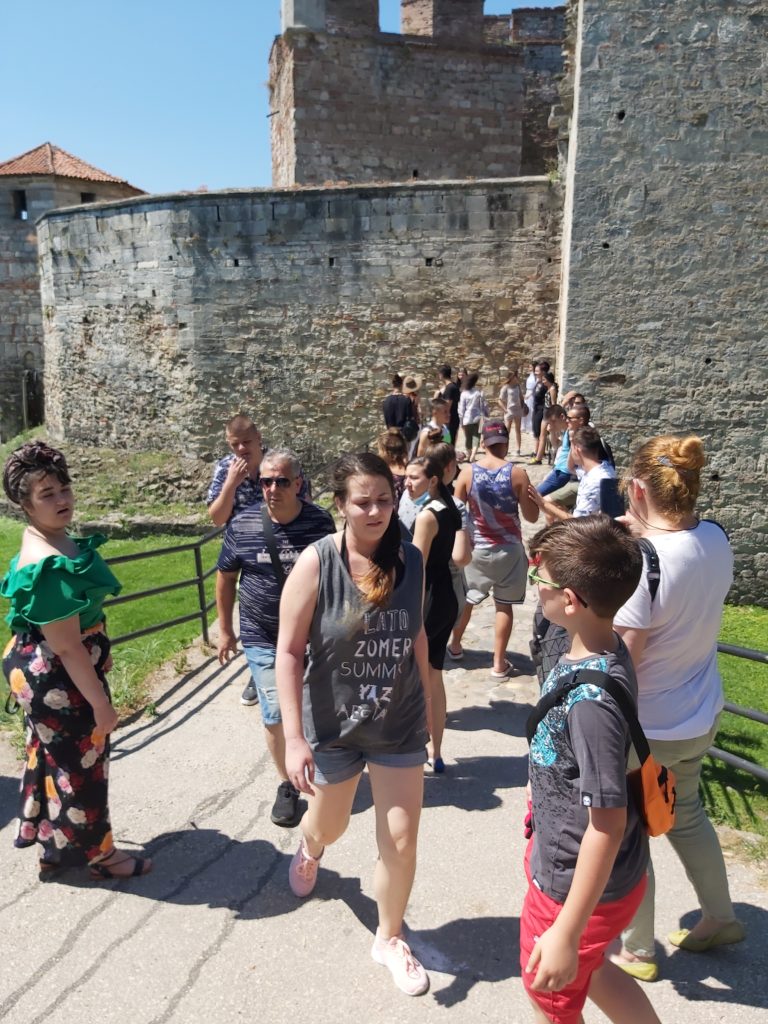 Tinerii au vizitat si zone turistice importante, precum Cetatea Baba Vida