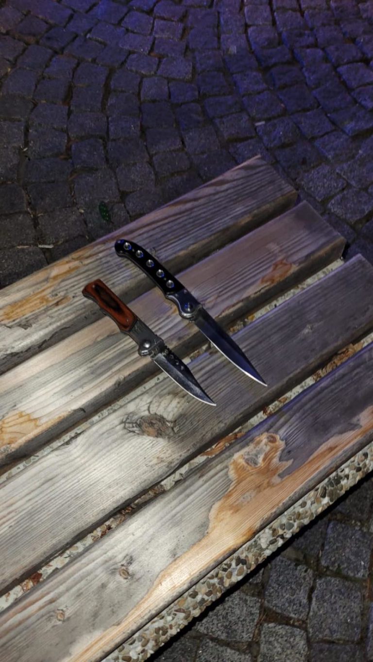 La plimbare cu cuţitele în Parcul Romanescu