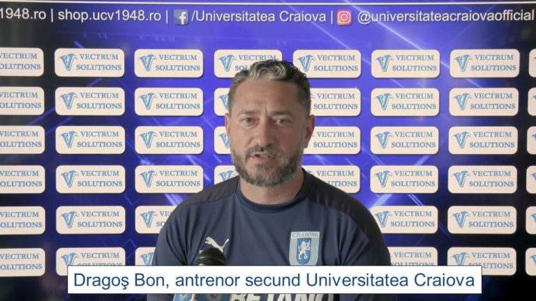 Dragoş Bon: „Avem un lot echilibrat, putem lupta pe trei fronturi“