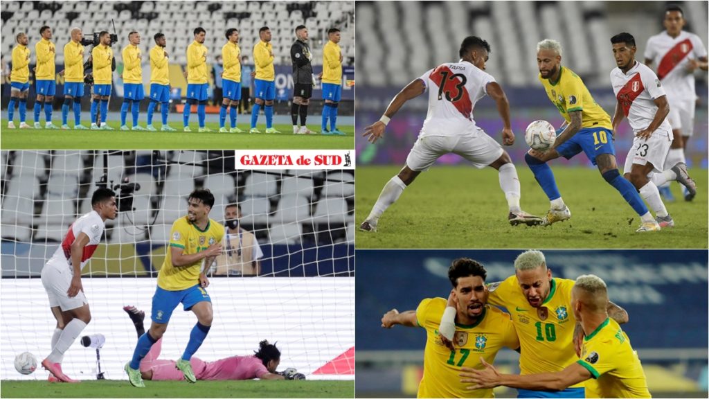 Copa America / Brazilia, prima finalistă! Neymar şi Paqueta au rezolvat semifinala cu Peru