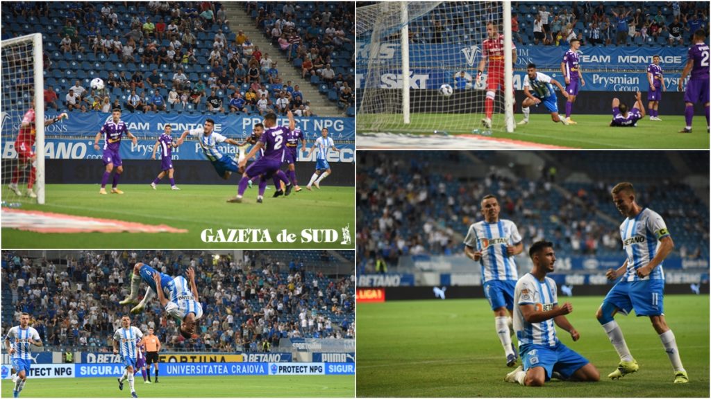 „U“ Craiova – FC Argeș 1-0. Alb-albaştrii au avut pornirea grea