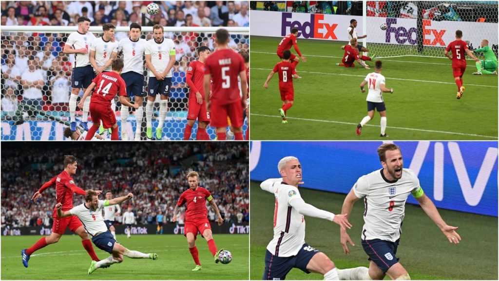 Euro 2020 / Anglia și-a câștigat locul din finală cu multă sudoare. Danemarca s-a ținut bine!