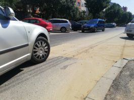 În Craiova a început marea cârpeală pe străzi