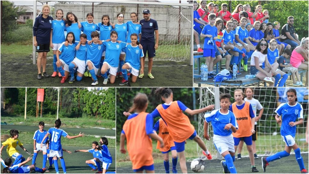 Fotbalistele U13 ale Universităţii Craiova au cucerit Cupa Mării Negre