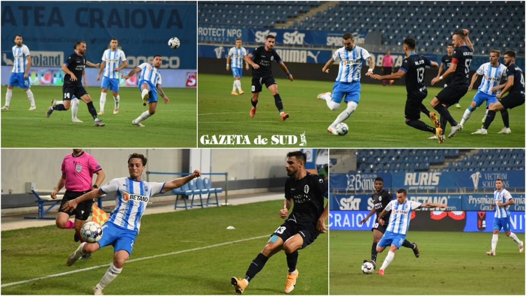 „U“ Craiova – Laci 0-0 / „Leşinaţi” în atac, alb-albaştrii au părăsit Conference League