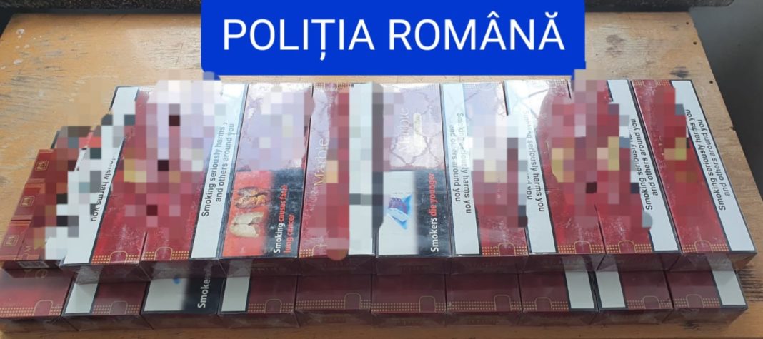 Percheziţii la o persoană bănuită de contrabandă cu ţigarete