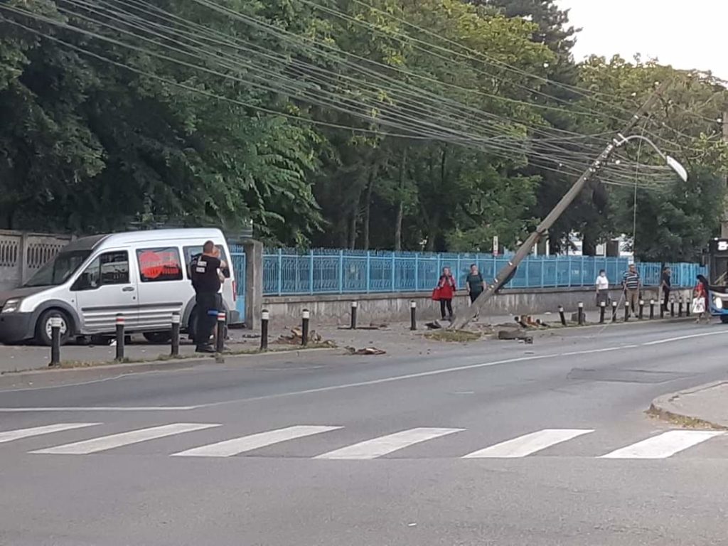 Accident pe strada Amaradia, din Craiova