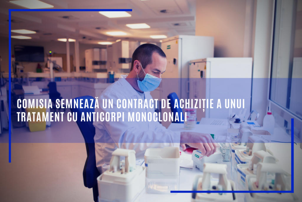 Contract de achiziție a unui tratament cu anticorpi monoclonali