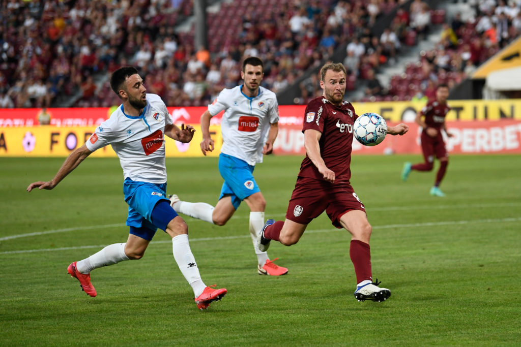 CFR Cluj, calificare cu multe emoţii în turul secund al Ligii Campionilor