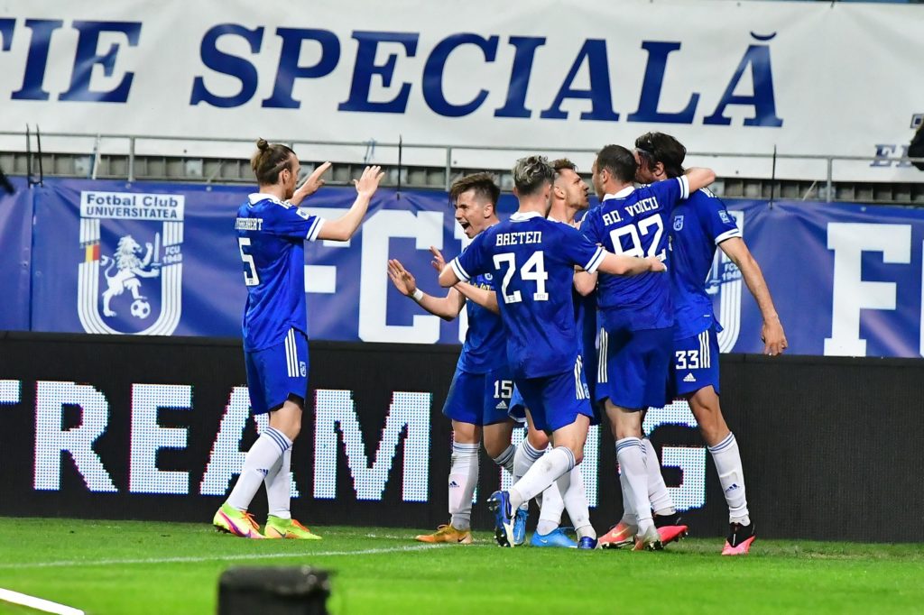 FCU debutează în Liga 1 pe terenul campioanei CFR