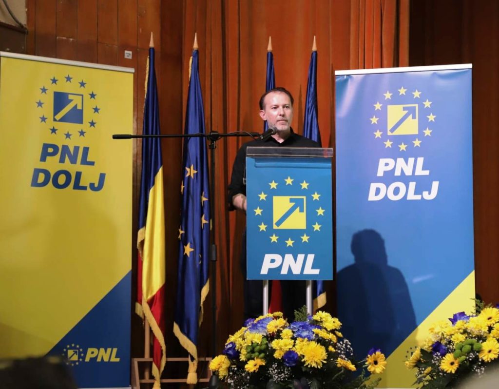 Florin Cîţu, la Comitetul de Coordonare Judeţean al PNL Dolj