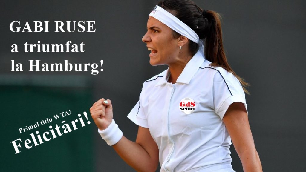 Pentru Ruse începe o nouă eră! Campioană la Hamburg şi primul titlu WTA din carieră