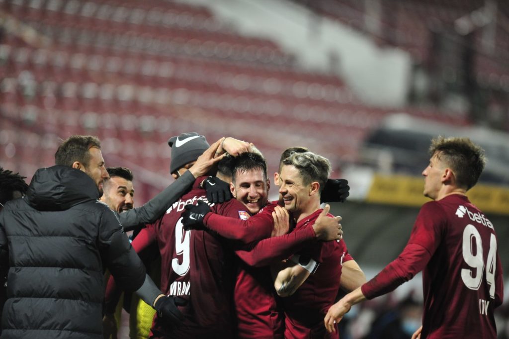 CFR Cluj, ca şi calificată în turul al treilea din Ligă! Victorie la limită în Gibraltar