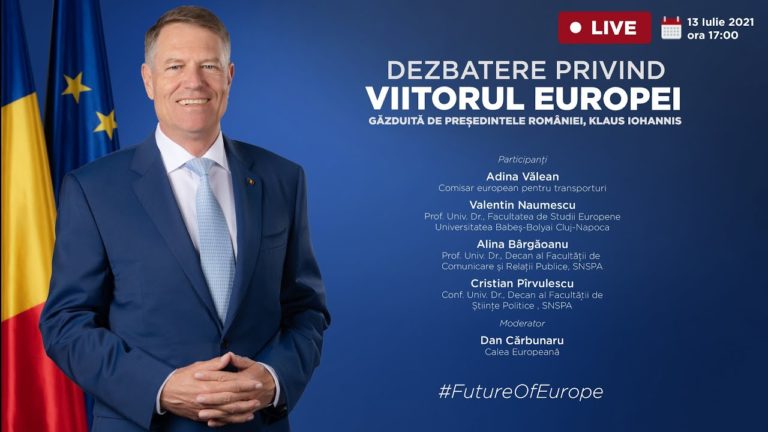 (VIDEO) Președintele Iohannis a lansat dezbaterea privind viitorul Europei
