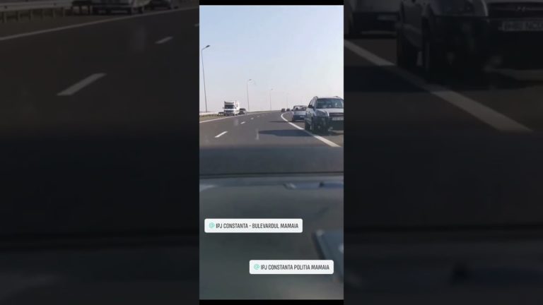 (VIDEO) Mașini filmate în timp ce merg pe contrasens pe Autostrada Soarelui