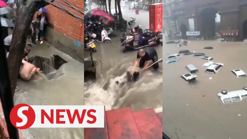 (VIDEO) Inundații de proporții în China. Cel puțin 12 morți