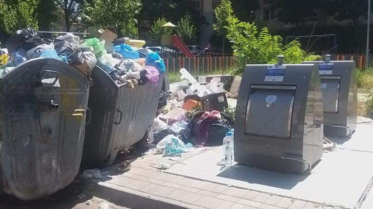 Iridexul face faţă cu greu gunoiului din Craiova