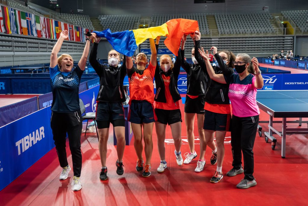 Tenis de masă / Impresionant! Echipa feminină a României U19, campioană europeană