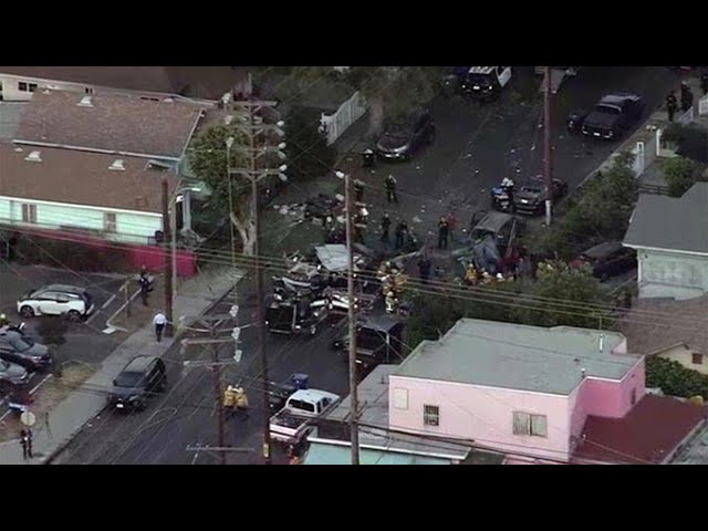 (Video) 17 persoane rănite într-o explozie la la Los Angeles