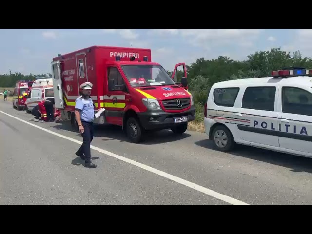 Dolj: Accident cu victime între Sadova și Căciulătești. O persoană a decedat