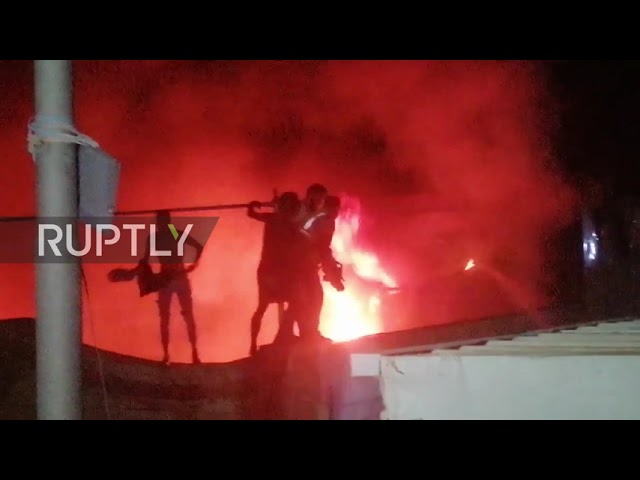 (VIDEO) Incendiu la o unitate Covid din Irak: Bilanțul a urcat la 52 de pacienți morți