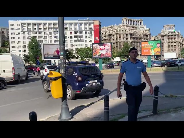 (VIDEO) Bagaj suspect în zona Piața Națiunilor Unite din Capitală