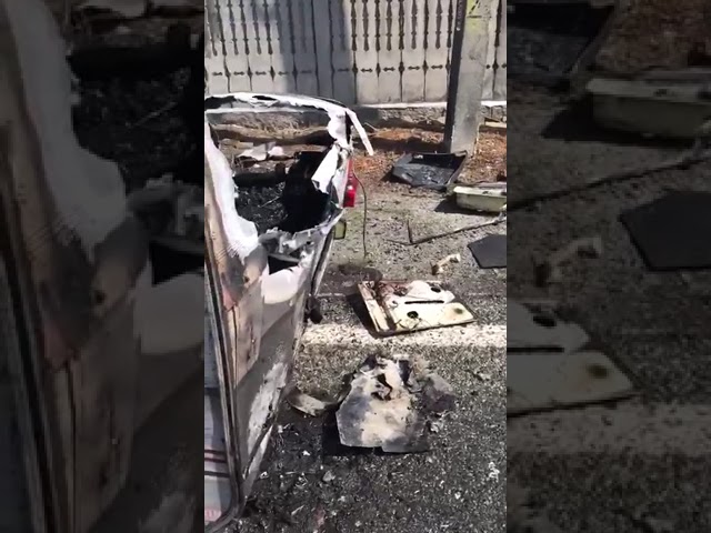 (VIDEO) Gorj: Rulotă înmatriculată în Dolj, făcută scrum la Scoarța