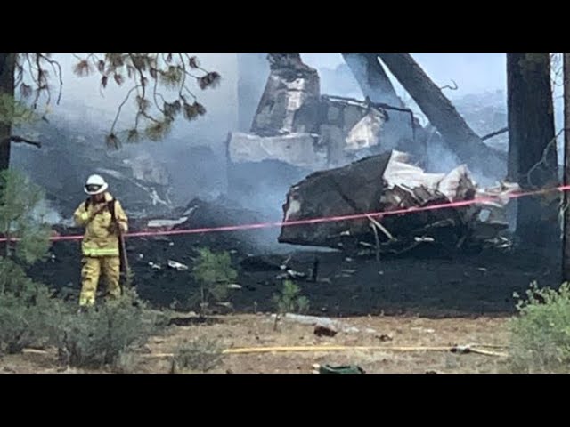 (VIDEO) Avion de mici dimensiuni, prăbușit. Nici un supraviețuitor