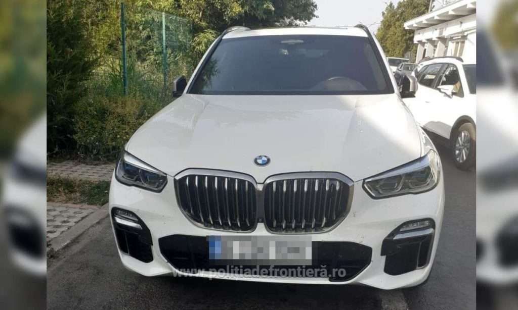 Autoturism furat din Italia, confiscat de polițiștii de frontieră de la Vama Veche