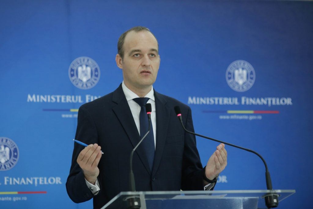 (VIDEO) Ministrul Finanțelor: Estimăm că datoria publică va ajunge la finalul anului undeva la 49,2% din PIB
