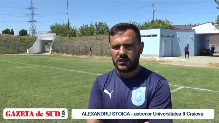 Alexandru Stoica, mulţumit de puştii săi după amicalul cu Costeşti (VIDEO)