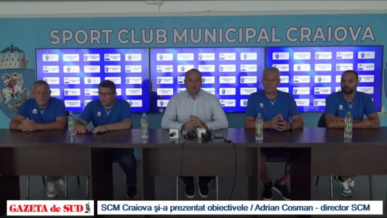 Ne pregătim de startul sporturilor de sală! SCM Craiova, la drum cu patru echipe