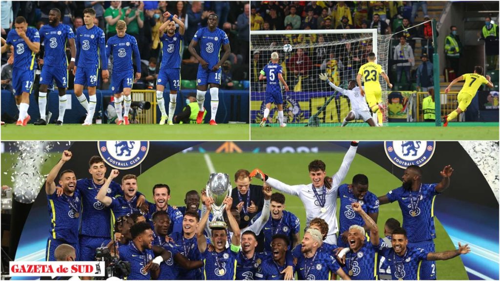Chelsea a câştigat Supercupa Europei. Londonezii, mai siguri la penaltiuri