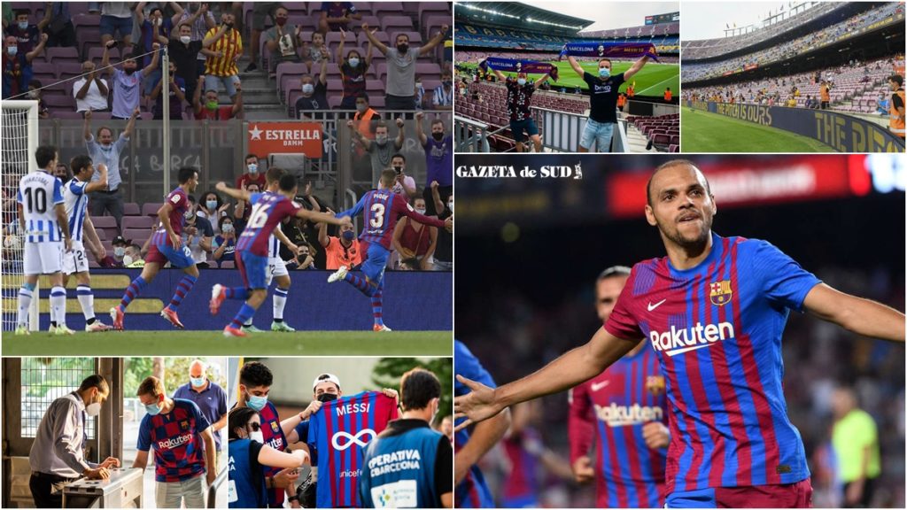 Barca a făcut spectacol şi fără Messi. Au revenit spectatorii pe „Camp Nou“ după 18 luni!