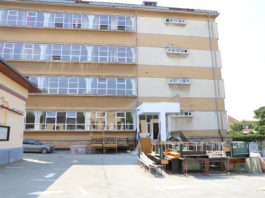 Colegiul "Carol I" din Craiova, în plin şantier înainte de începerea noului an şcolar