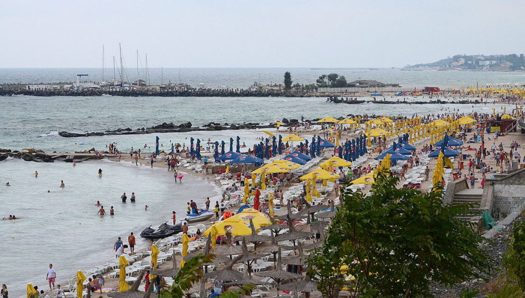 Două plaje din Eforie au cea mai mare concentrație de bacterii