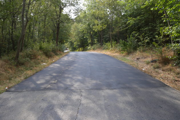 Doar unele gropi au fost asfaltate