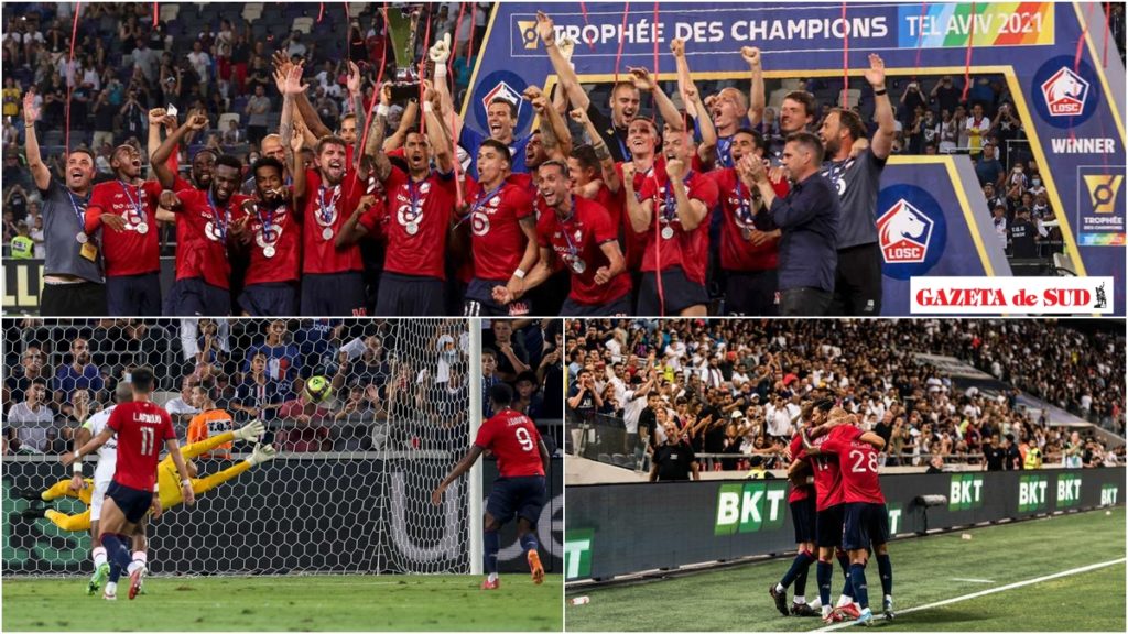 Lille a câștigat Supercupa Franței în detrimentul echipei PSG